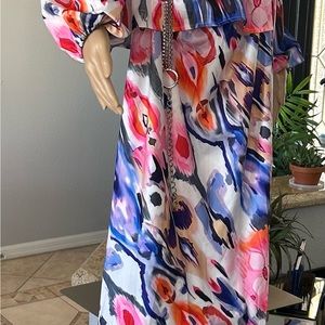 2 PIECE OFF THE SHOULDER SKIRT & BLOUSE -